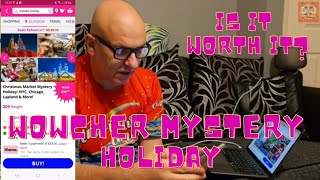 Buying a Wowcher Mystery Christmas Market Holiday [upl. by Dibbell]