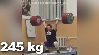 Ilya Ilyin 104  Olympic Weightlifting Training [upl. by Ahtaela]