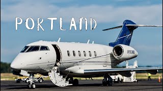 4K  Pilots View  Portland International Departure [upl. by Nomla599]