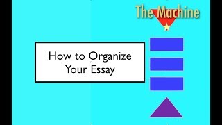 How to organize your essay The Machine [upl. by Thetos818]