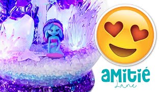 DIY Mermaid Terrarium 🧜‍♀️💎 Amitie Lane [upl. by Erelia]