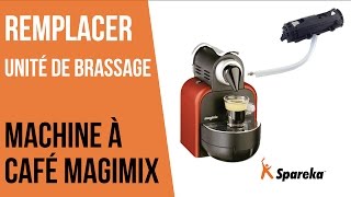 Comment remplacer lunité de brassage de votre cafetière Magimix [upl. by Inaffets838]