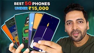 Best 5G Phones You Can Buy Under ₹15000 July 2023 [upl. by Kaela]