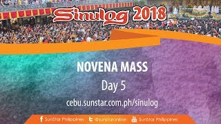 Fiesta Sto Niño  Novena Mass 2018  Day 5 [upl. by Nayarb]