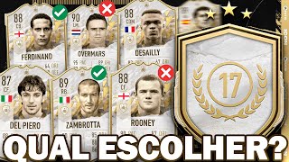 FIFA 22  💥 MELHORES ESCOLHAS ICON SWAPS 1 🔮😱  LINKER [upl. by Suehtomit]