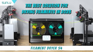 SUNLU Filament Dryer S4  The Best Solution for Drying Filaments in 2023 [upl. by Patt442]