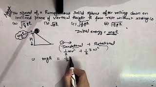 Neet previous years question from rigid body motion physics education video [upl. by Moule735]