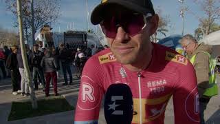 Alexander Kristoff  Interview at the start  Trofeo Palma 2024 [upl. by Lorak]