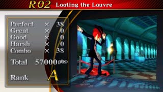 Rhythm Thief R02 100 All Perfects Looting The Louvre [upl. by Bobina121]