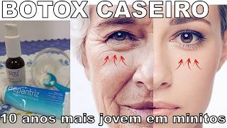 SE DEU BEM QUEM TEM BEPANTRIZ E VITAMINA C  A BOTOX CASEIRO 10 ANOS MAIS JOVEM EM MINUTOS [upl. by Leund]