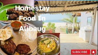 Alibaug Homestay Food  Alibaug Vlog Alibaug Sea Beach Homestay [upl. by Platas]