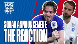 Squad Announcement The Reaction  Southgate amp Grealish Talk Englands EURO 2020 Squad 🦁 England [upl. by Honor]