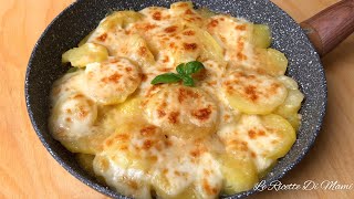 PATATE ALLA SAVOIARDA IN PADELLA Cremose Facili e Veloci da Fare  Ricetta Piemontese [upl. by Laurin292]