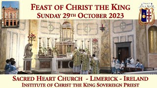 Sunday 29th October 2023 Feast of Christ the King [upl. by Oremodlab]