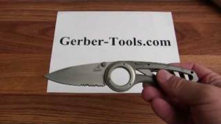 Gerber Remix Knife 2201969 Demonstration [upl. by Sihtnyc]