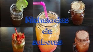 Micheladas de sabores michelada trad de clamato gomichela PiñaCoco [upl. by Valerie]