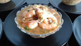 Ceviche de Camarones al Estilo Costeño Ecuatoriano Sólo en 7 minutos [upl. by Claiborne]