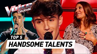 TOP 5 HANDSOME talents in The Voice PART 3 [upl. by Lashondra972]