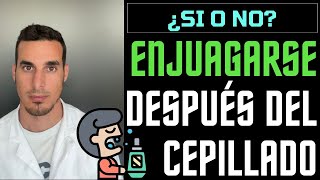 Enjuague bucal ¿Cómo se usa el enjuague bucal Los 7 mitos del enjuague bucal [upl. by Arded411]