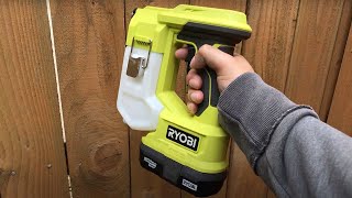 18V Ryobi ONE Handheld Sprayer Overview [upl. by Corty]