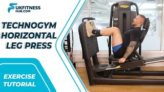 Exercise Tutorial Technogym Horizontal Leg Press [upl. by Maud]