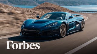 The 21 Million Rimac Nevera Is A RecordBreaking Electric Hypercar  Cars Uncovered  Forbes [upl. by Assilla]