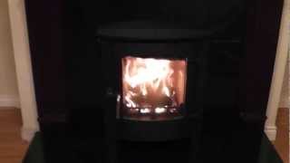 Town amp Country Rosedale inset 5kw multi fuel stove [upl. by Alberic936]