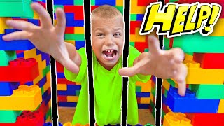 I Locked My BrOtHer In Lego JaiL [upl. by Tebor]