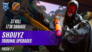 37 KILL 173K DAMAGE shouyz VII PALADINS COMPETITIVE DIAMOND TRIBUNAL UPGRADES [upl. by Margit]