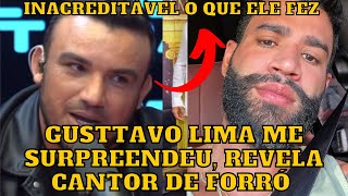 “Gusttavo Lima me SURPREENDEU” diz o cantor Júnior Vianna sobre quando falou com o Embaixador [upl. by Yared175]