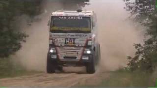 rally dakar arg chile 2010 final etapa trucks Автомобилей КАМАЗ чемпиона [upl. by Ariela454]