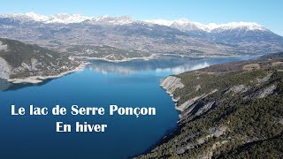 Le tour du lac de Serre Ponçon  3 février 2024 [upl. by Ahseihs]