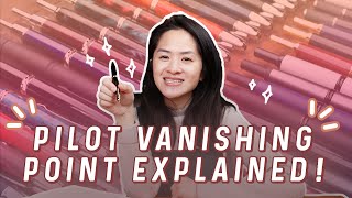 Pilot Vanishing Point Explained All About Pilots Capless Retractable Fountain Pen [upl. by Tesil]