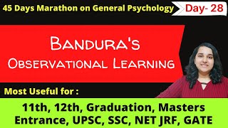 Observational Learning Psychology amp Banduras Bobo Doll Experiment in hindi Mind Review [upl. by Anomer770]