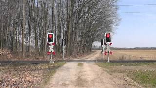 Bahnübergang quotZur Eisenbahnstreckequot Breyell  unbeschrankter BÜ  10 Teil [upl. by Camfort]