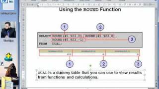 الدرس السادس تطبيق عمليات التقريب من خلال لغة SQL [upl. by Yecad737]