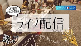 毎週蚤の市🇫🇷Lyonから 20231231 🎉Sunday Brocante in France vol086 [upl. by Karmen11]