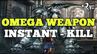 Omega Weapon Instant Kill  Final Fantasy VIII [upl. by Slater418]