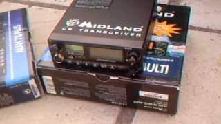 Midland Alan 48 Excel Multi and 78 Plus Multi CB Radios [upl. by Enyr]