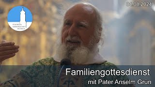 Familiengottesdienst mit Pater Anselm Grün am 04082024 [upl. by Foster]