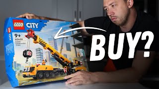 Is The NEW LEGO Crane A Buy [upl. by Alieka]