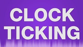 Electronic Clock Ticking  SOUND EFFECT  Elektronischer Wecker Ticken SOUND EFFEKT [upl. by Nylrad425]