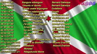 Indirimbo za karahanyuze ndundi zakunzwe  vidéo lyrics Evariste Musoni Bernard Godelieve Goreth [upl. by Olleina]