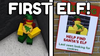 HOW TO FIND THE FIRST ROBLOX BLOXBURG ELF LOCATION Bloxburg Elf Hunt 2023 [upl. by Alegna]