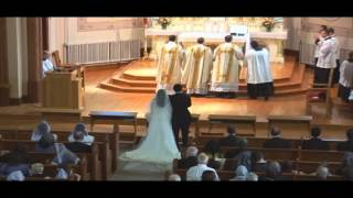 Solemn High Traditional Catholic Latin Mass Wedding [upl. by Nerin]