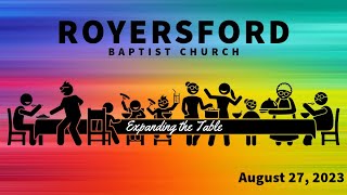 Royersford Baptist Church Worship August 27 2023 [upl. by Amal]