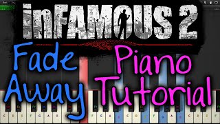 inFamous 2 Ending Theme PIANO TUTORIAL [upl. by Nij]