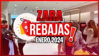 REBAJAS ZARA ENERO 2024  ZARA SALES JANUARY 2024 [upl. by Kori290]