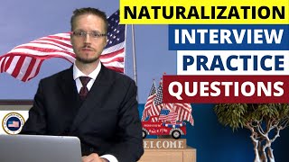 2023 Naturalization Interview Practice N400 Questions for US Citizenship ciudadania americana [upl. by Yreffoeg406]