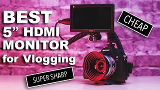 EYOYO E5  BEST amp CHEAPEST 5 inch HDMI Camera Monitor FOR VLOGGING [upl. by Dani]